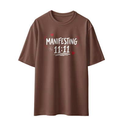 Manifesting 11:11  Unisex Oversized T-shirt