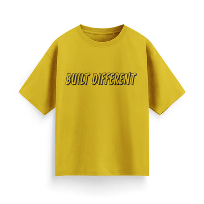 Built Different Unisex Oversized T-Shirt