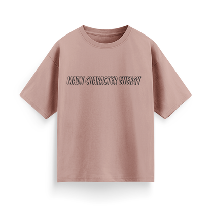 Main Character Energy Unisex Oversized T-Shirt
