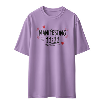 Manifesting 11:11  Unisex Oversized T-shirt