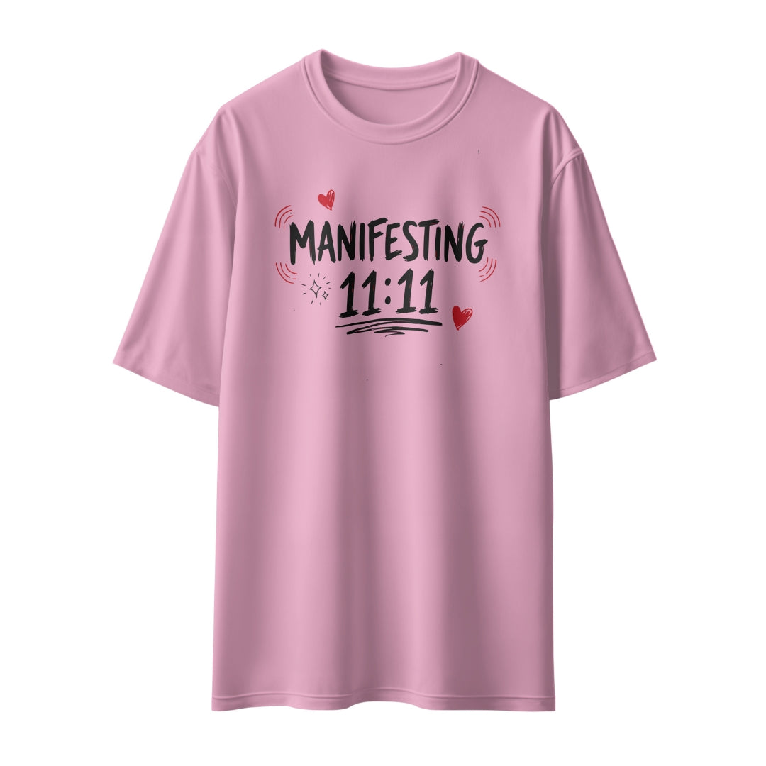 Manifesting 11:11  Unisex Oversized T-shirt