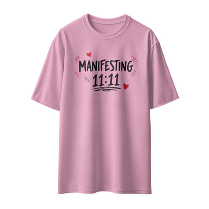 Manifesting 11:11  Unisex Oversized T-shirt