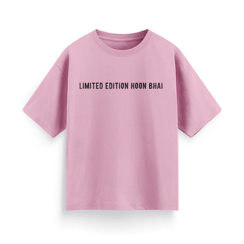 Limited Edition Hoon Bhai Unisex Oversized T-Shirt