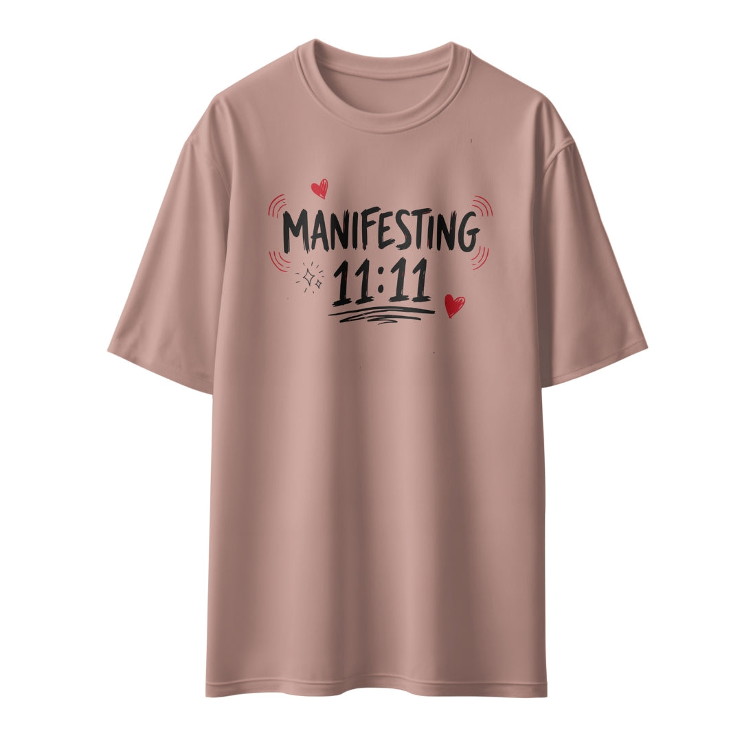 Manifesting 11:11  Unisex Oversized T-shirt