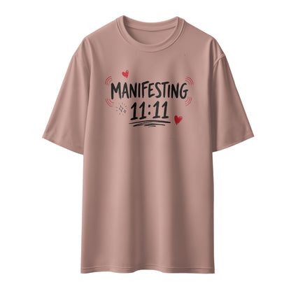 Manifesting 11:11  Unisex Oversized T-shirt