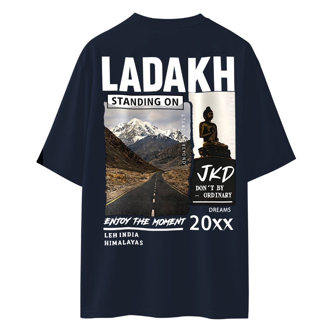 Ladakh Vibes Unisex Oversized T-shirt
