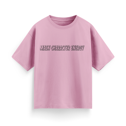Main Character Energy Unisex Oversized T-Shirt