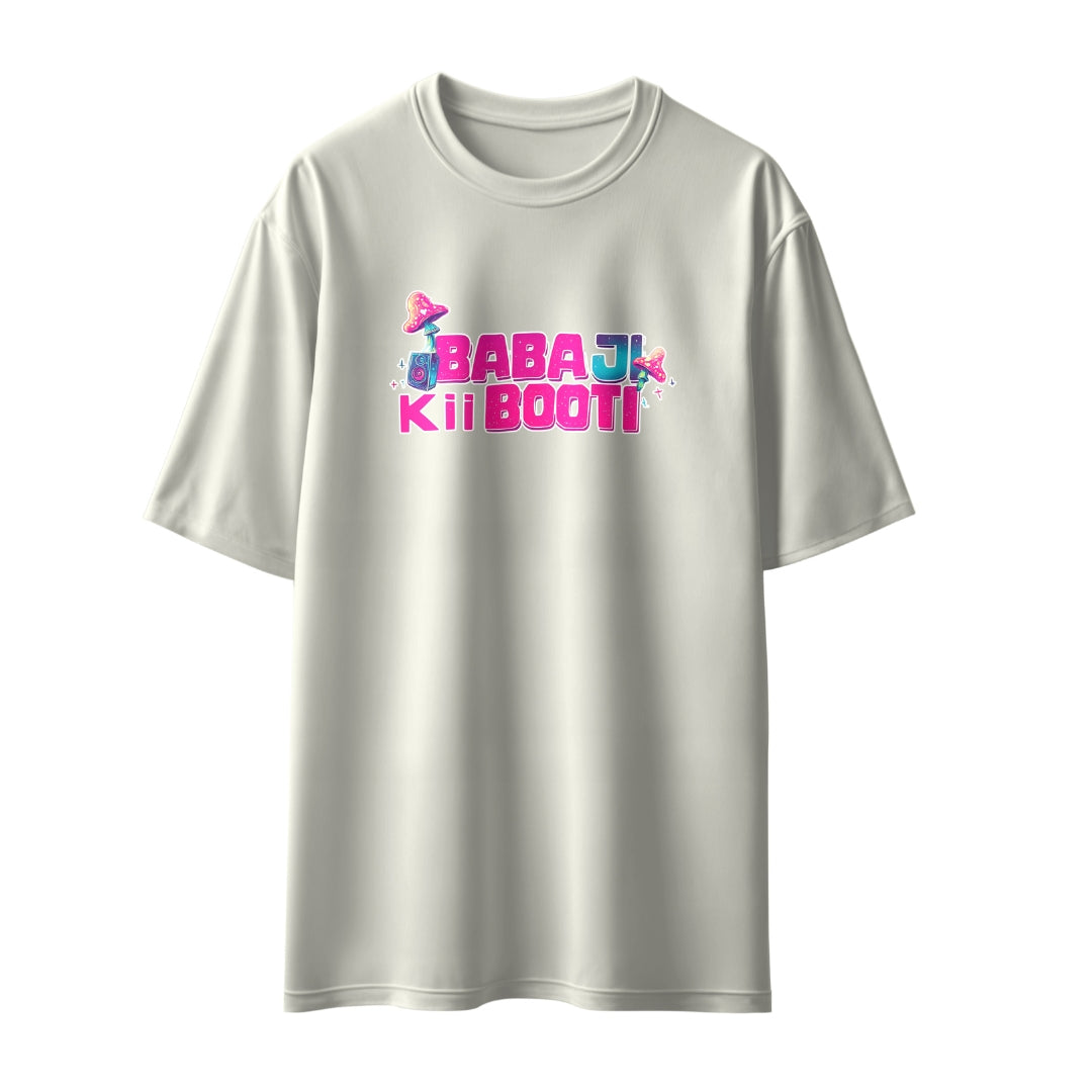 Baba Ji Ki Booti Unisex Oversized T-Shirt
