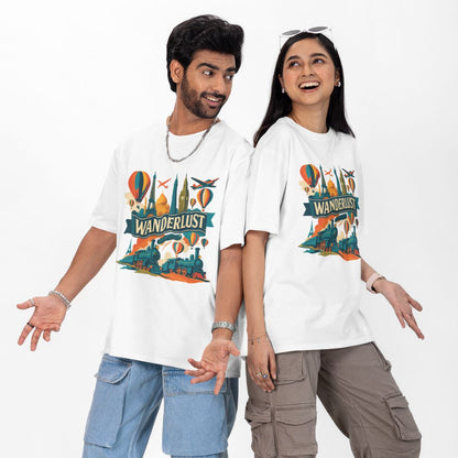 Wanderlust Unisex Oversized  T-Shirt