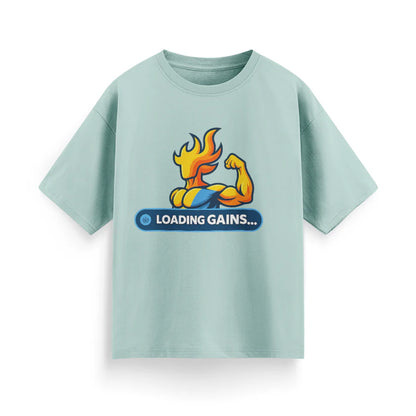 Loading Gains Unisex Oversized T-Shirt