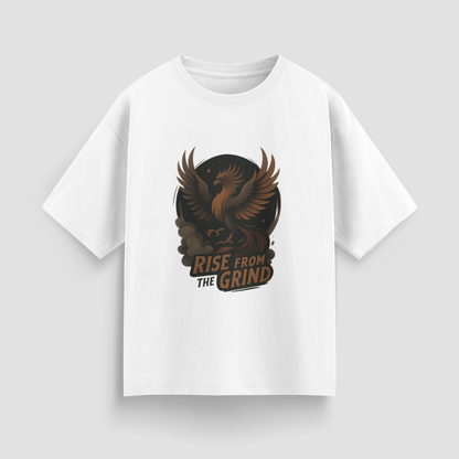 Rise from the Grind Unisex Oversized T-Shirt