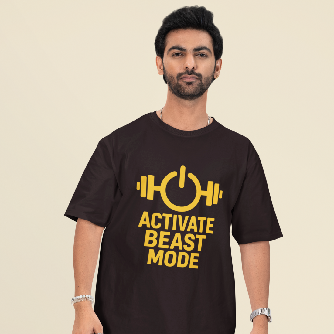 Activate Beast Mode Unisex Oversized T-Shirt