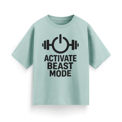 Activate Beast Mode Unisex Oversized T-Shirt