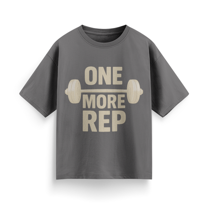 One More Rep Unisex Oversized T-Shirt