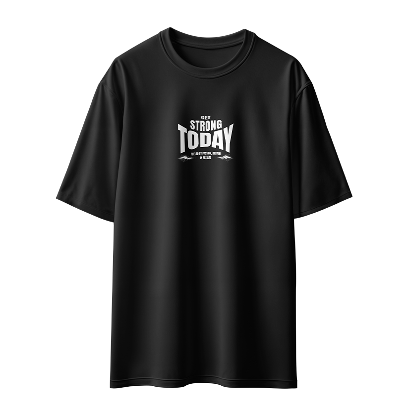 Get Strong Today Unisex Oversized T-Shirt