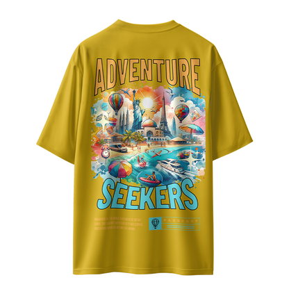 Adventure Seekers Unisex Oversized T-Shirt