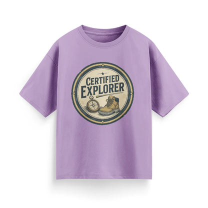 Certified Explorer Unisex Oversized T-Shirt