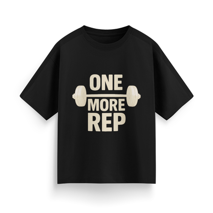 One More Rep Unisex Oversized T-Shirt