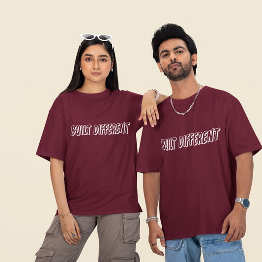 Built Different Unisex Oversized T-Shirt