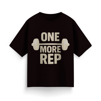 One More Rep Unisex Oversized T-Shirt