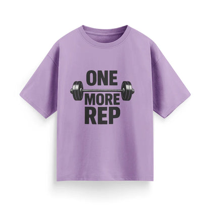 One More Rep Unisex Oversized T-Shirt