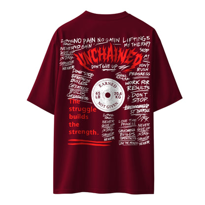 Unchained Unisex Oversized T-Shirt