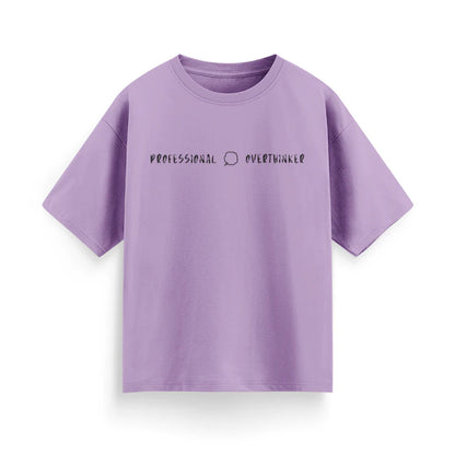 Professional Overthinker Unisex Oversized T-Shirt