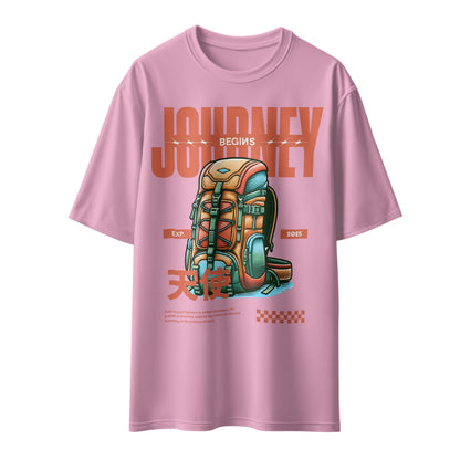 Journey Begins Unisex Oversized T-Shirt
