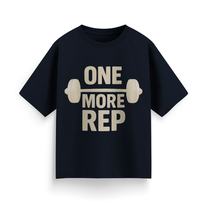 One More Rep Unisex Oversized T-Shirt