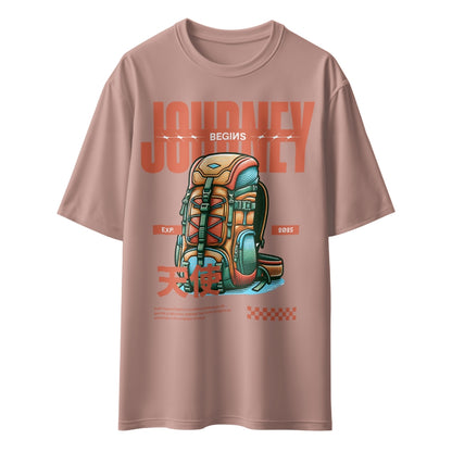 Journey Begins Unisex Oversized T-Shirt