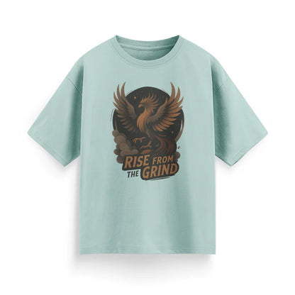 Rise from the Grind Unisex Oversized T-Shirt