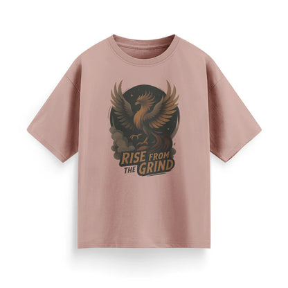 Rise from the Grind Unisex Oversized T-Shirt