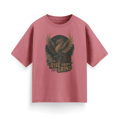 Rise from the Grind Unisex Oversized T-Shirt