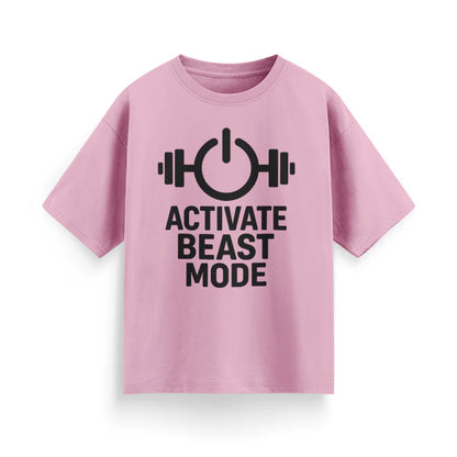 Activate Beast Mode Unisex Oversized T-Shirt