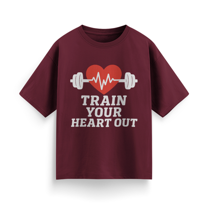 Train your Heart out Oversized T-Shirt