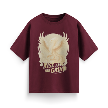 Rise from the Grind Unisex Oversized T-Shirt