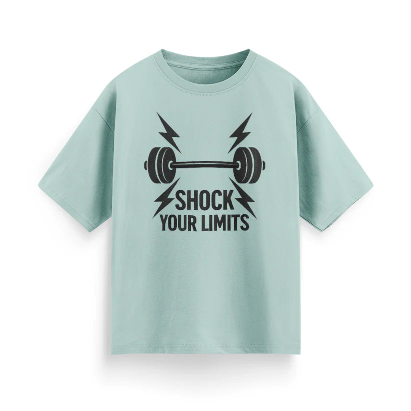 Shock Your Limits Unisex Oversized T-Shirt