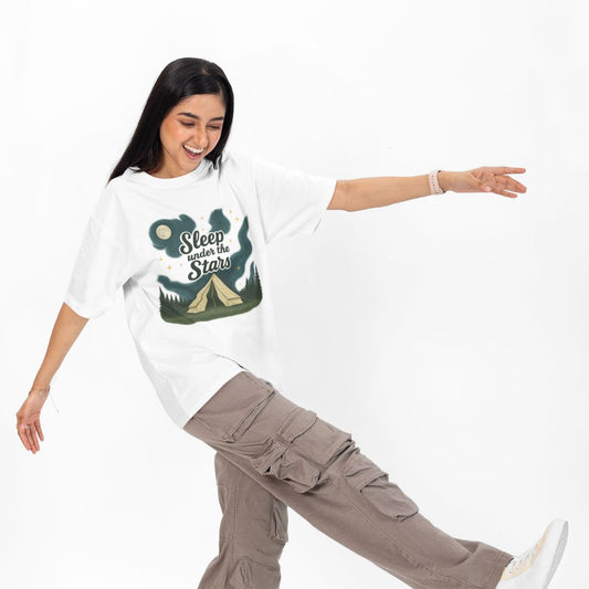 Sleep Under the Stars Unisex Oversized  T-Shirt