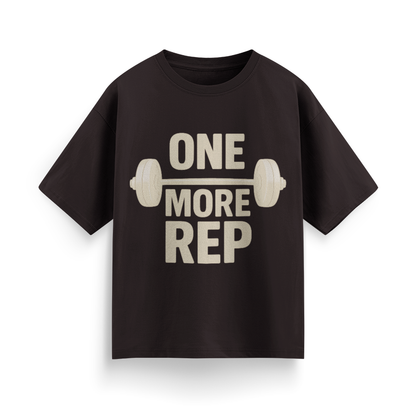 One More Rep Unisex Oversized T-Shirt