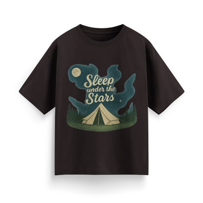 Sleep Under the Stars Unisex Oversized  T-Shirt