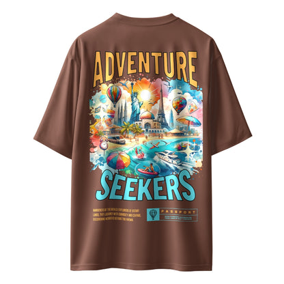 Adventure Seekers Unisex Oversized T-Shirt