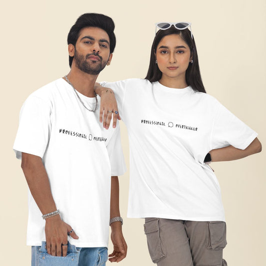 Professional Overthinker Unisex Oversized T-Shirt