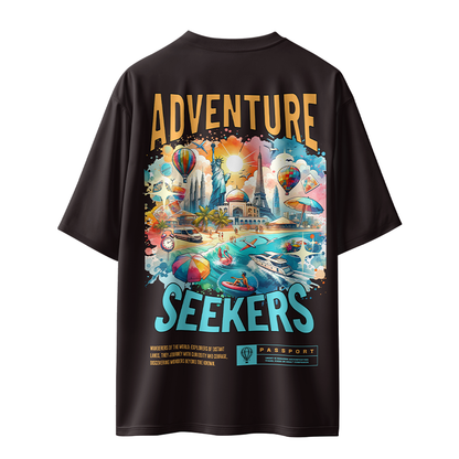 Adventure Seekers Unisex Oversized T-Shirt