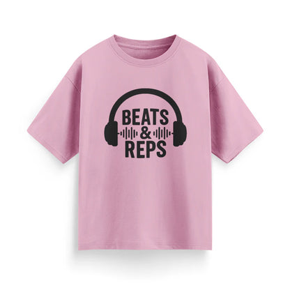 Beats and Reps Unisex Oversized  T-Shirt