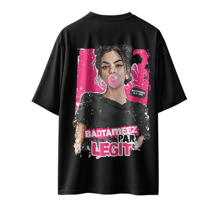 Badtameez Par Legit Unisex Oversized T-Shirt