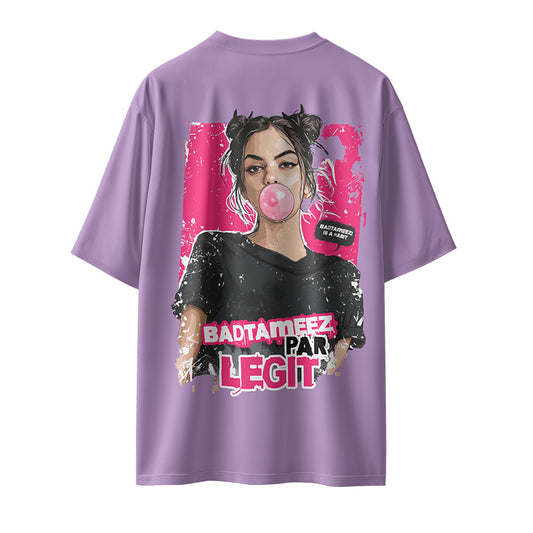 Badtameez Par Legit Unisex Oversized T-Shirt