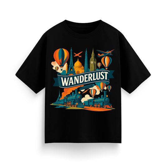 Wanderlust Oversized  T-Shirt