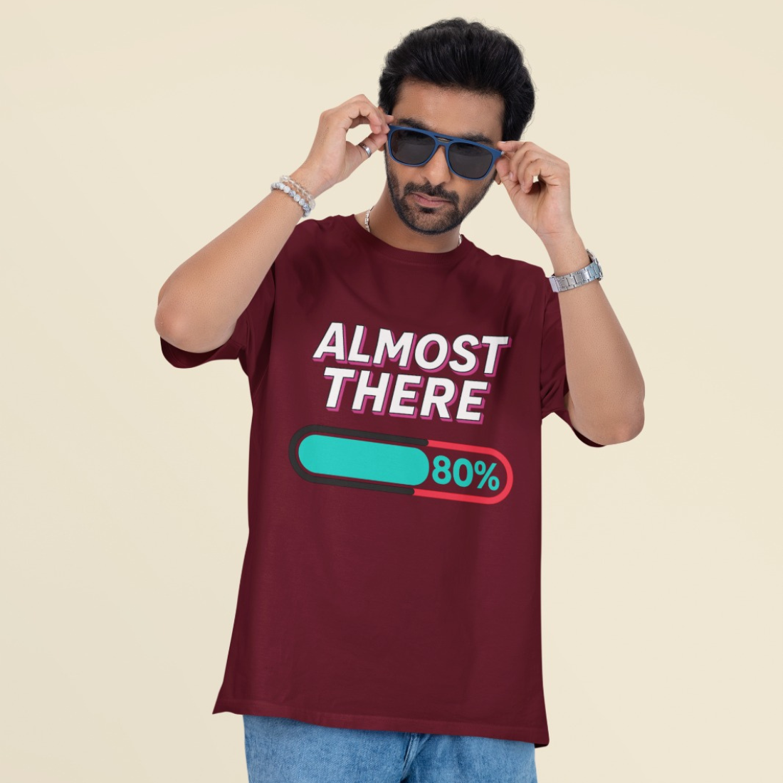 Almost There Unisex Oversized T-Shirt
