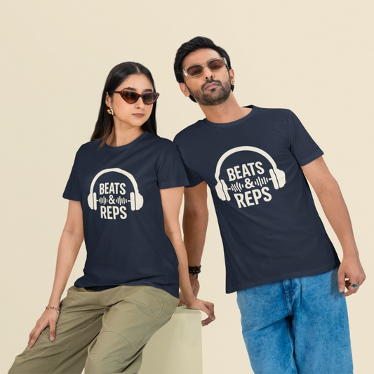 Beats and Reps Unisex Oversized  T-Shirt