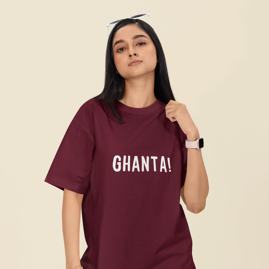 Ghanta Unisex Oversized T-Shirt